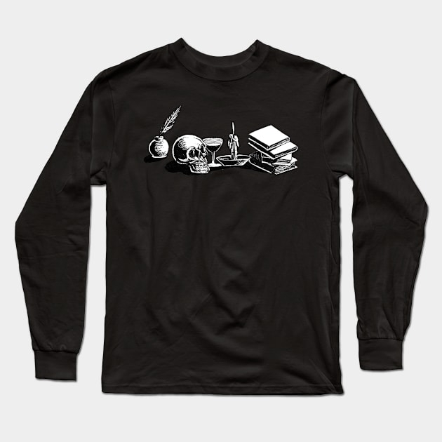 Poe Desktop Long Sleeve T-Shirt by Creepsandbabes